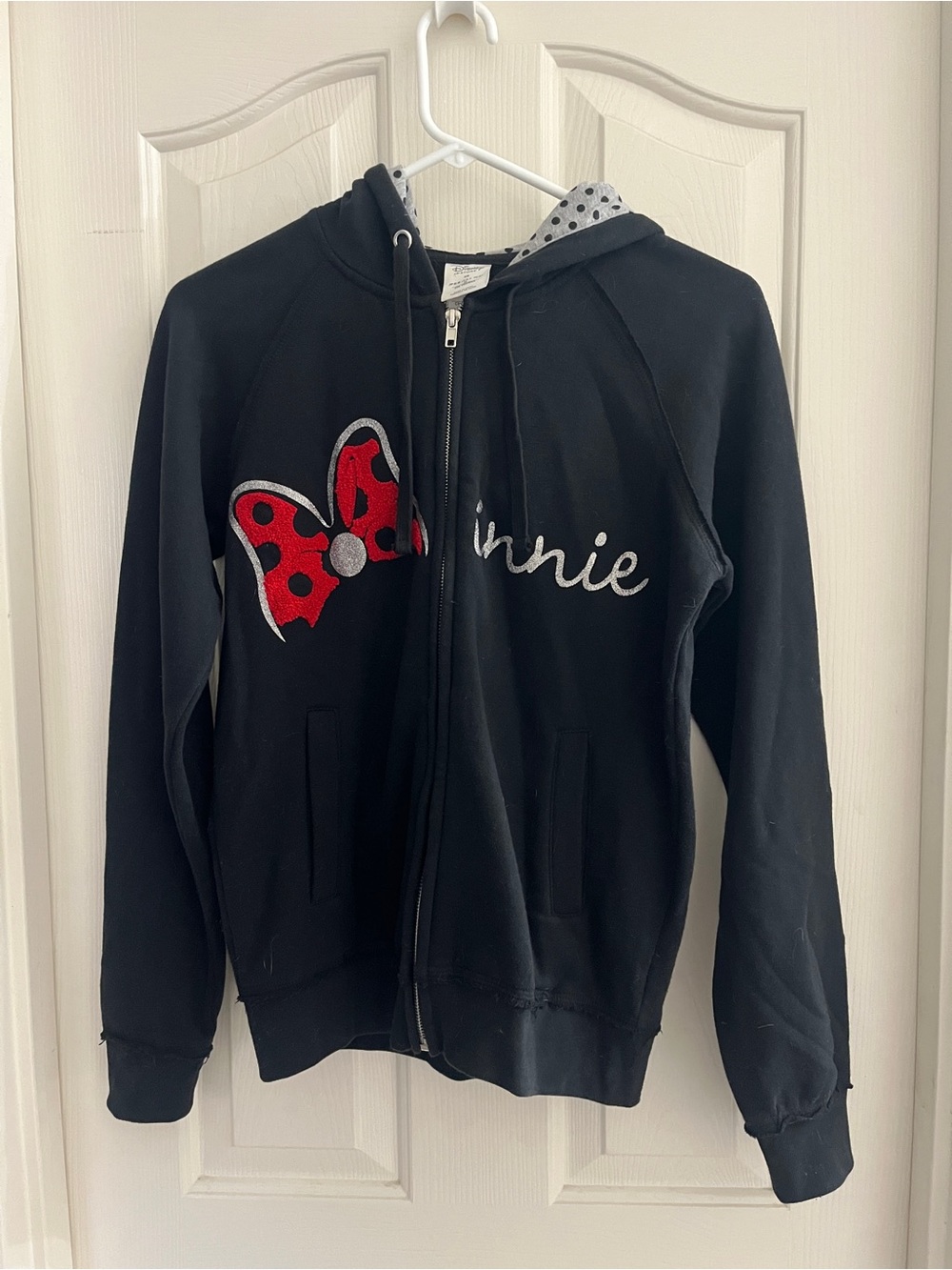 Disney Minnie Mouse Zip-Up Hoodie with Mouse Ears Hood